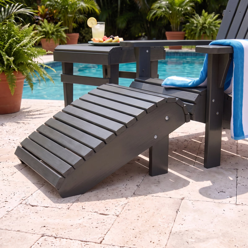 Accessoire de repose-pieds Adirondack - 14 options de couleurs | Prêt pour l'extérieur,  livré entièrement assemblé