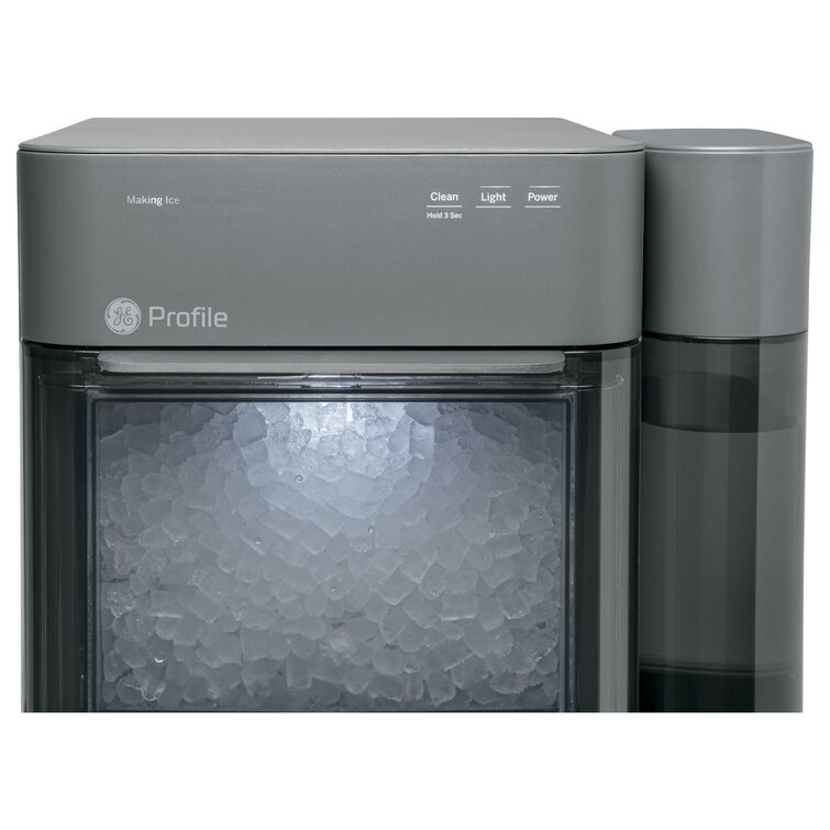 GE Profile Opal 38-lb Drop-down Door Countertop or Portable Nugget Ice  Maker (Stainless Steel) in the Ice Makers department at