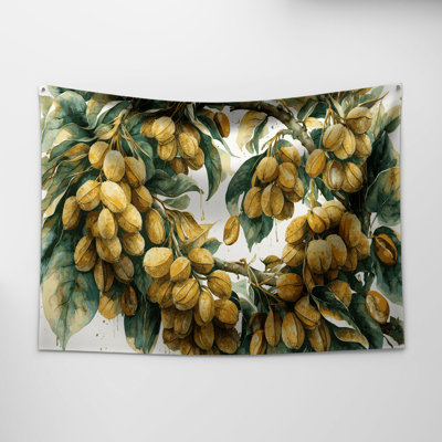 Tapisserie murale Fruit Longan