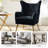 Avianna 29.25" Wide Tufted Velvet Wingback Chair-1947948688