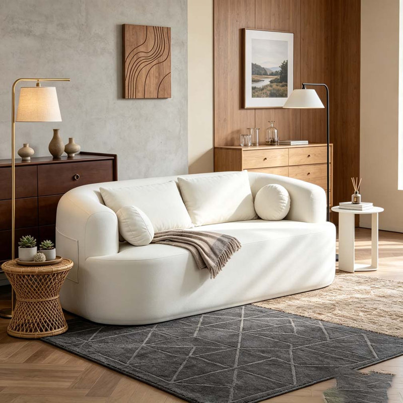Canapé 67,30 po, Beige
