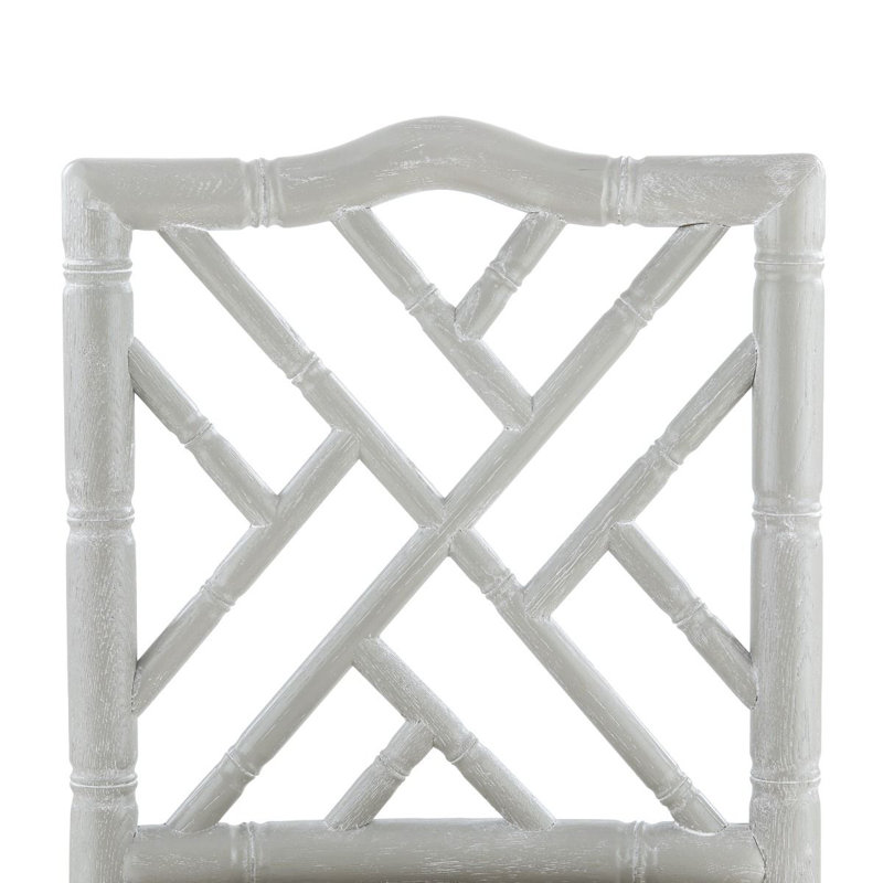 Hampton Upholstered Stool, Gray