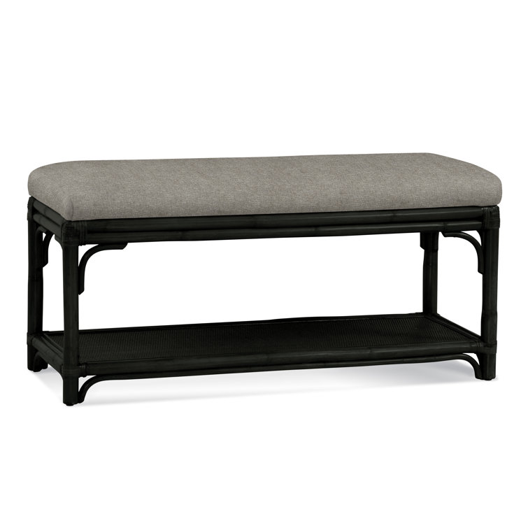 Banc de rangement en osier Summer Retreat
