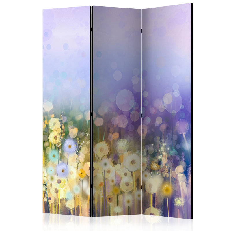 Painted Meadow Room Divider, 3