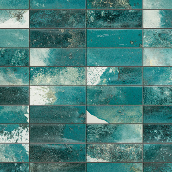 Kings Luxe Tradition 8" x 16" Ceramic Subway Wall Tile