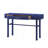 Metal Vanity Desk With One Drawer, Blue-1957697845