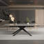 Ensemble de salle à manger rectangulaire avec chaises en tissu 70,8 "à 102,3" Louina-1026946461-1026249018-1026249156
