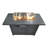 Propane Outdoor Fire Pit Table With Lid