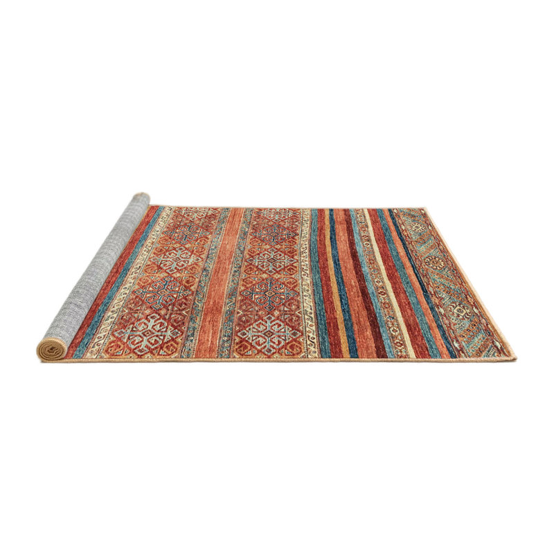 Anilyah Striped Indoor Rug, Round 3'