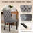 Modern Velvet  Wingback Tufted Solid Wood Upholstered Dining Chairs (Set of 6)-494677532