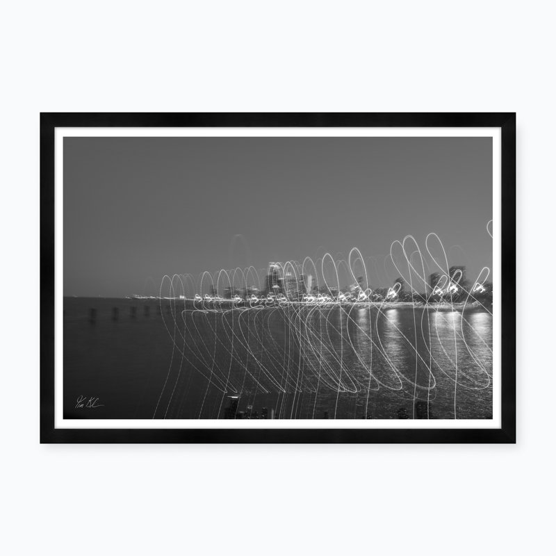 Chicago Swirl - Photographie avec cadre photo