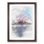 Miami Florida Skyline 1 Piece Single Picture Frame Painting on MDF-56868315-56868313