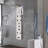 43.7'' Shower Panel with Fixed Shower Head-88969131