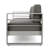 Cape Coral 2 Seater Sofa W/ Metal Tray-579815350