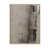 Toile avec cadre flottant brun
