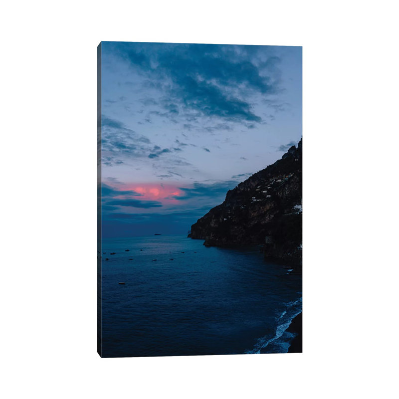 Positano Sunrise II 1 Piece Wall Art on Canvas, 45.72cm H x 30.48cm W x 1.91cm D, Wrapped Canvas