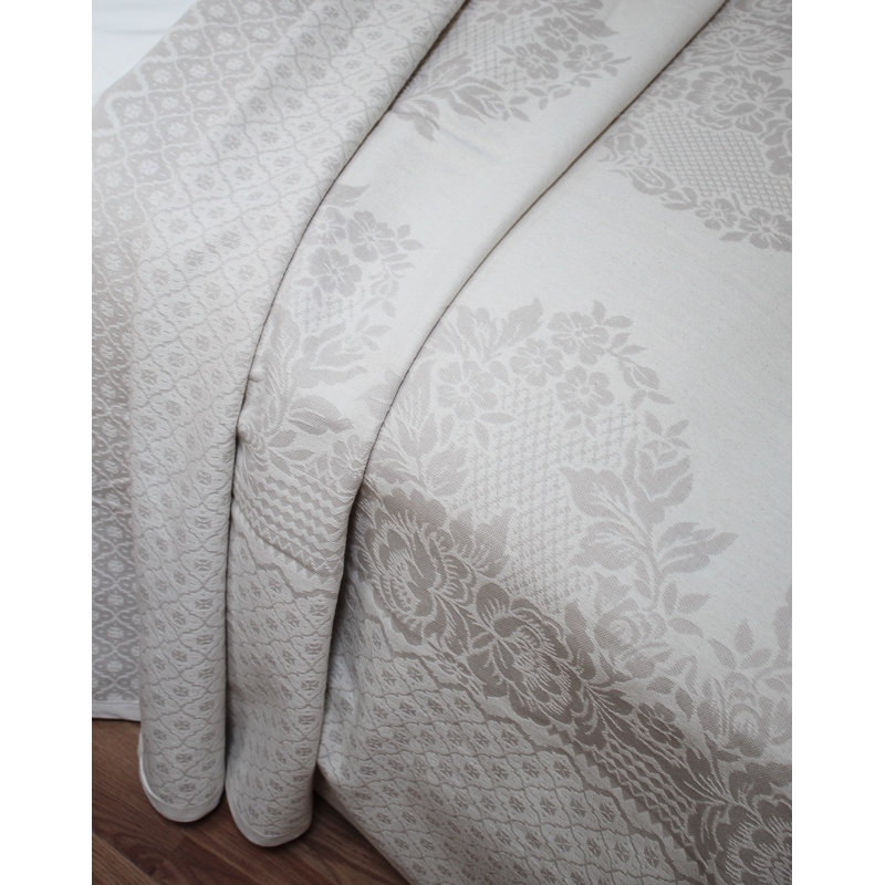 CAROLINE BEDSPREAD FULL LINEN, Linen