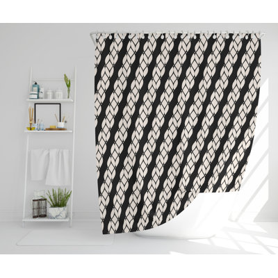 Samara Polyester Shower Curtain
