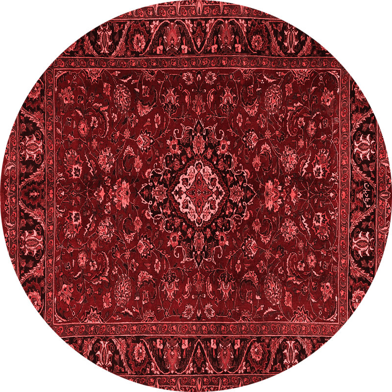 Oriental Indoor Rug, Round 4'
