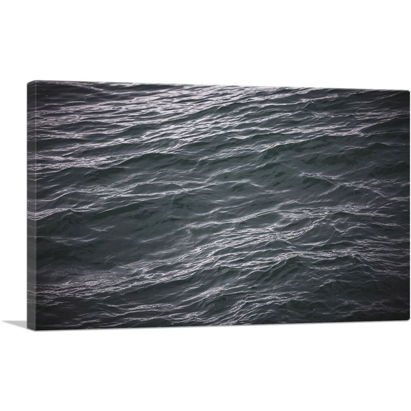 «Ocean Water Texture», reproduction de photo sur toile tendue, H 18 po x l 26 po x P 1,5 po