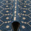 Tapis d'intérieur / extérieur bleu Marshanna-59721905