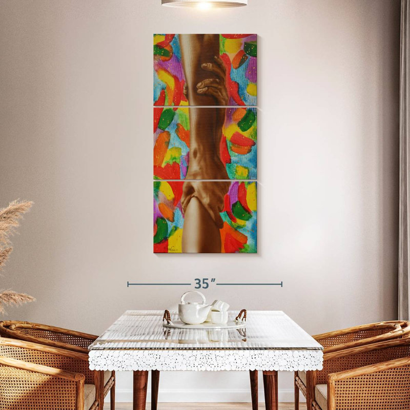 Brothers Keeper, 52" H x 24" W