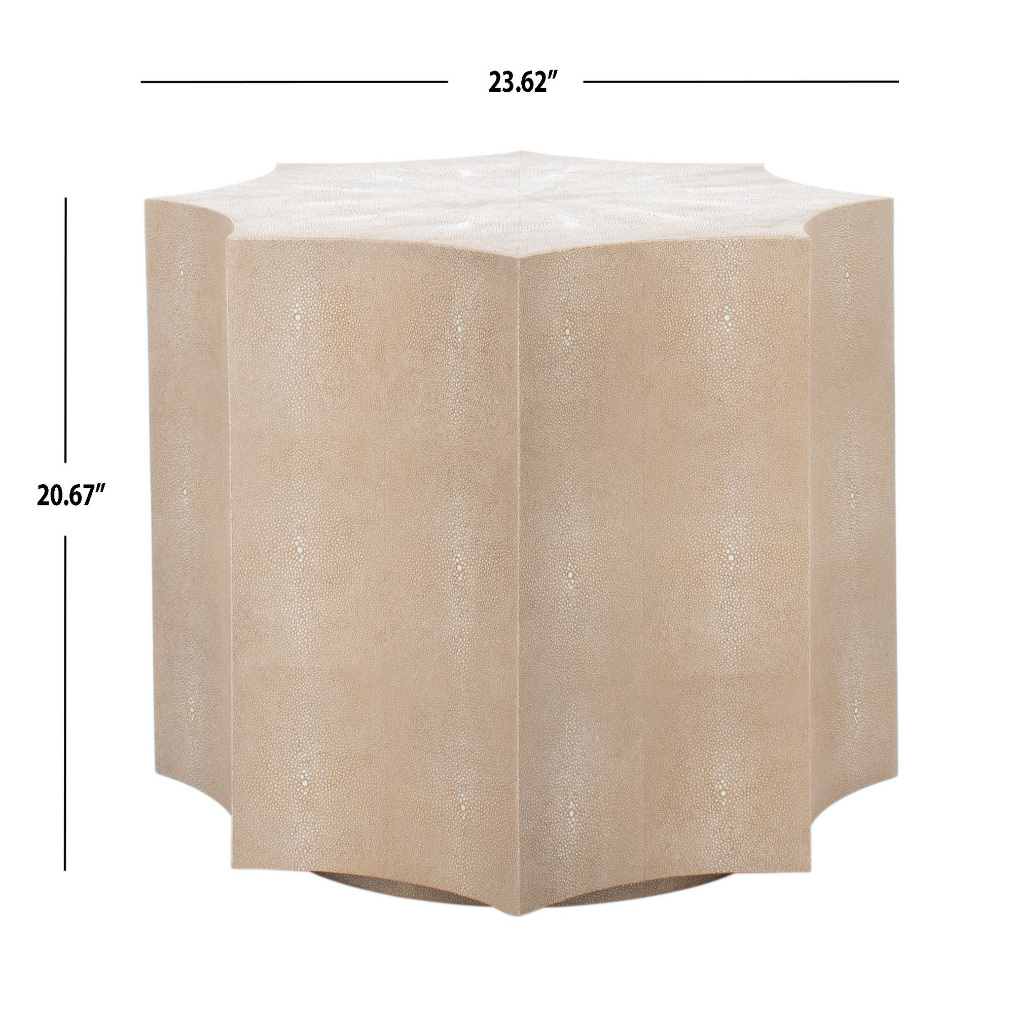 Medici End Table, Natural