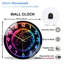 Horloge murale Neon