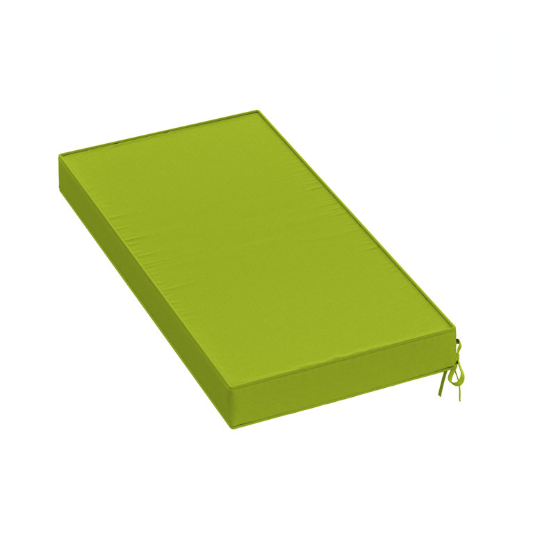 Outdoor Bench Cushion 36 X 18 X 3 Inch Indoor And Outdoor Seat Cushions, 36" W x 18" D, Grass Green