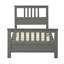 Lit plateforme simple en bois-88580941