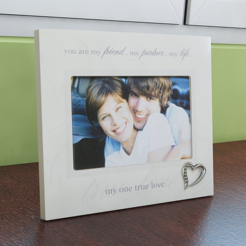 Ivory Wood Embossed Picture Frame