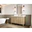 Teck d'Atlanta 60 po X P 22 po De meuble-lavabo simple D Quartz-110359960
