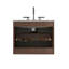 Meuble-lavabo flottant avec lavabo en céramique et trois trous de robinet-5051748