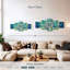 Mandala Kerner en bleu vif-106046473