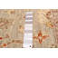 Tapis oriental gris clair / beige en laine noué à la main 5 pi 7 po x 8 pi 8 po Fury
