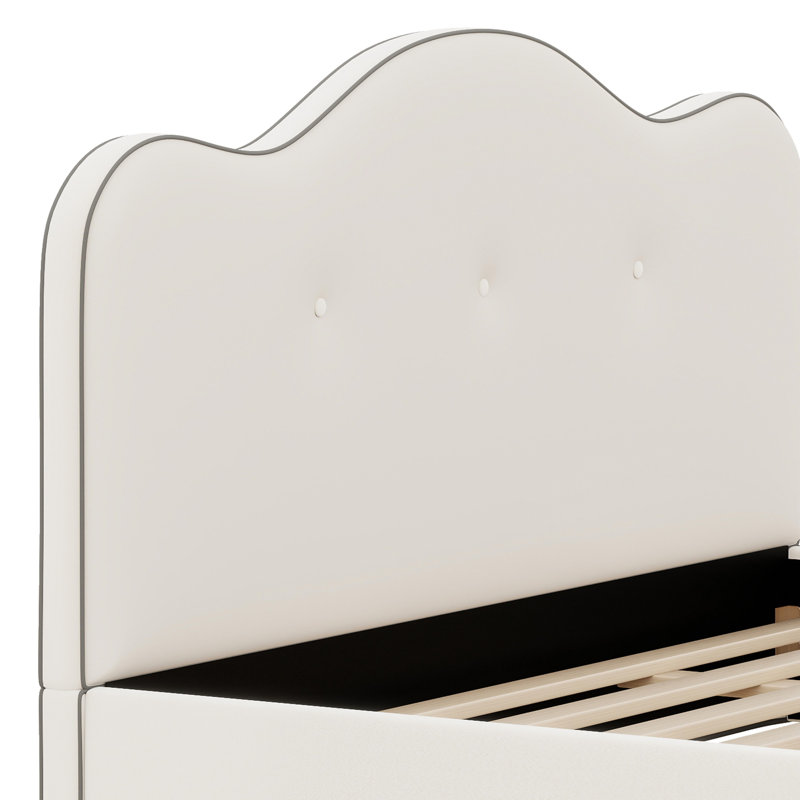 Luxurious Upholstered Platform Bed Frame