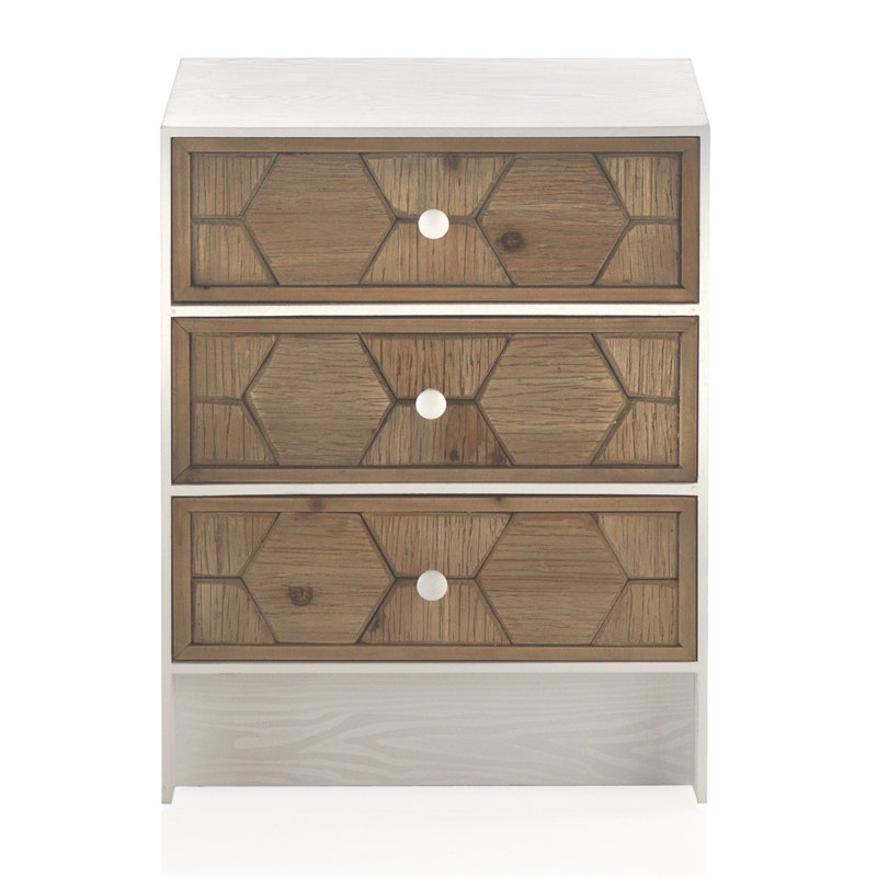 Theodore 49 cm W Bedside Table