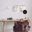 "Abstract White Poppies", ensemble de 2 plaques murales par Lanie Loreth