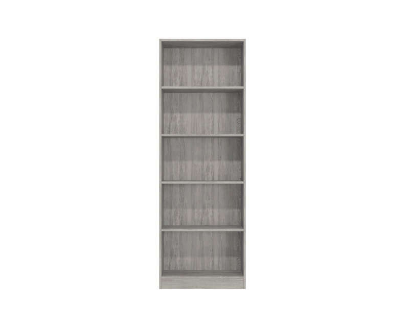 Myleene Bookcase, (5 Shelves) 66.5" H x 22" W x 9" D