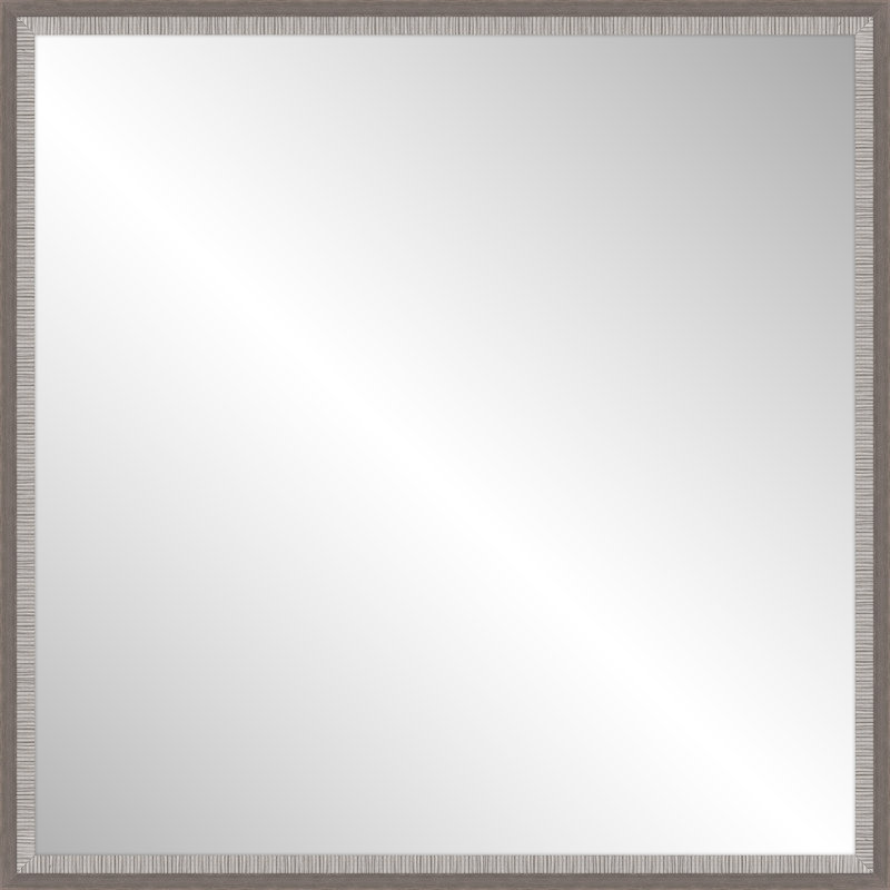 Miroir carré en V, H 55,5 po x l 55,5 po