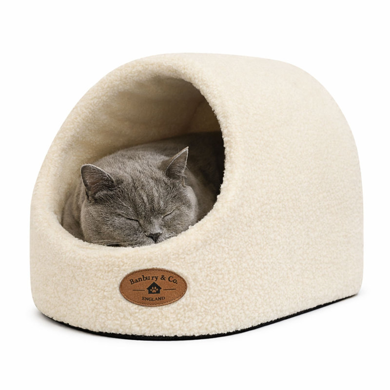 Teddy Boucle Nest Pet Bed