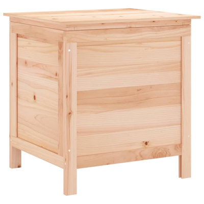 Rosalind Wheeler Conahan 50cm W Fir Solid Wood Deck Box