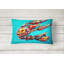 Coussin décoratif intérieur / extérieur Lucy The Crawfish in Blue
