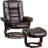 Shebeen Faux Leather Swivel Recliner-125065193