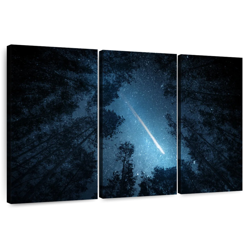 Oberle Comet Over Trees, 20" H x 33" W