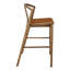 Tabouret de comptoir en cuir Ambra-102477740