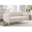 60.63 Inch Wide Modern Corduroy Loveseat With Plush Upholstered Cushions And Solid Wood Frame, Perfect For Compact Living Rooms And Apartments