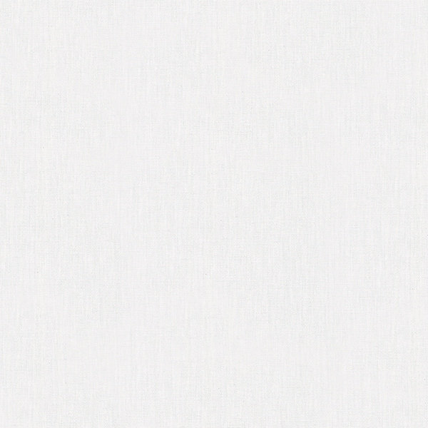 Rouleau de papier peint à texture de lin L 33 pi x l 21 po Eden, Blanc