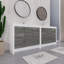 84" Double Sink Bathroom Vanity Set-1364027199