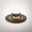 Djembe Metal Posh & Luxe Decorative Plate in Coffee-1640506520
